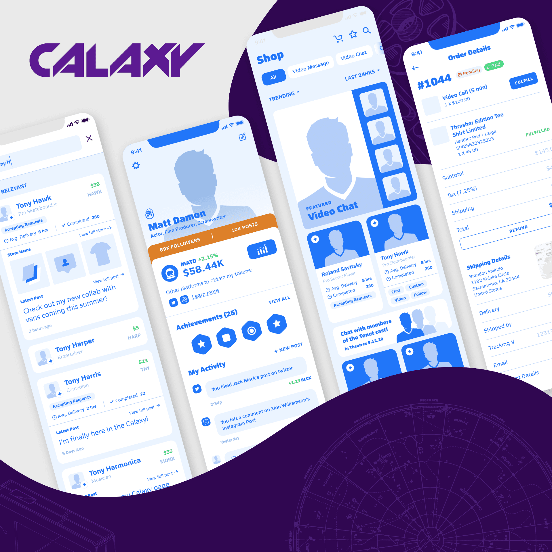 Calaxy product work